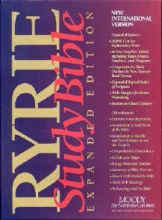 The Ryrie Study Bible 1994, Hardcover, Deluxe, Expanded