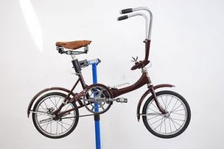 Vintage Road Puppy Folding Bicycle Shimura Seiki Co Bike Japanese 