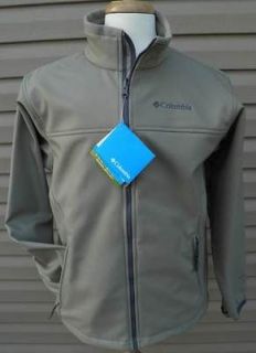   COLUMBIA mens TAN Ascender Omni Shield repellant softshell jacket XL