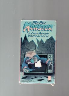 my pet monster vol 1 live action videocassette vhs time
