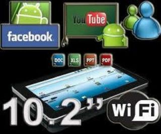 1GB 10 GOOGLE ANDROID 4.0 TABLET 8GB WIFI HDMI LAPTOP PC NETFLIX 