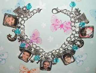 THE WANTED Inspired Handmade Picture Themed Charm Bracelet