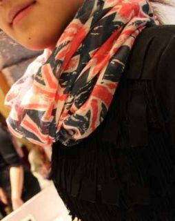 UK Scarf UNION JACK Flag Prints Womens Ladies Souvenir Scarves 2 