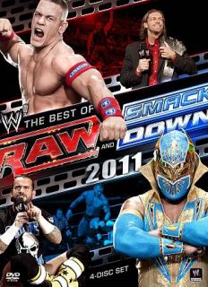 WWE Raw and Smackdown   The Best of 2011 (DVD, 2012, 4 Disc