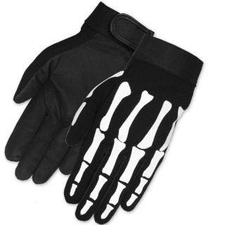 Mechanics Preferred Skeleton Gloves Large   Durable and Heavy Duty 