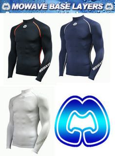 mowave compression baselayer under t shirt long sleeve armour 