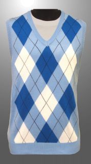 argyle sweater vest in Mens Clothing