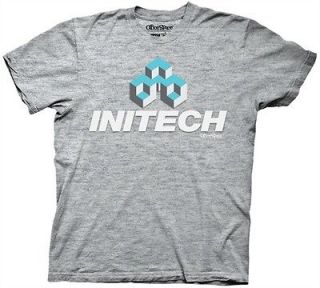 New Office Space TV Show Initech Logo Symbol Title Mens Adult T shirt 