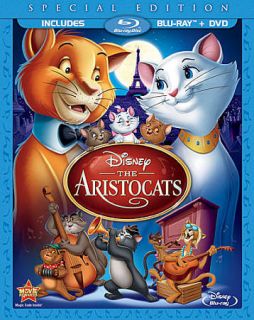   Aristocats (Blu ray/DVD, 2012, 2 Disc Set, Special Edition); Slipcover