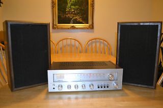 VINTAGE LAFAYETTE LR 1515A STEREO RECEIVER AND LAFAYETTE MODEL 1001 