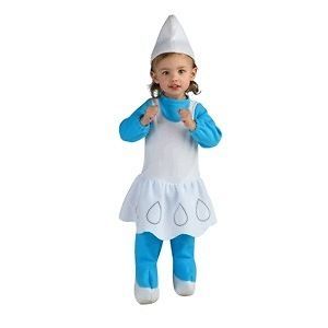 the smurfs smurfette ez on romper newborn costume size 0