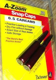 Zoom 6.5 CARCANO Metal Snap Caps 2 per package 12291 NEW