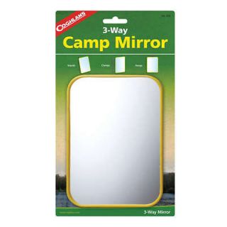 Coghlans Coghlans 3 Way Camp Mirror Camping Hiking Packing Stands or 