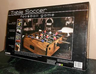 NEW IN BOX, Foosball game, 20x12x4, new with price blocked tag, $29 