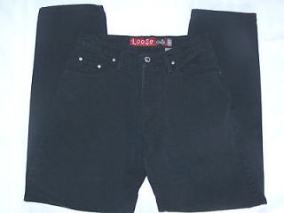 Levis Silver Tab Loose mens jeans, 5 pocket style 29x30, black, euc