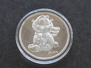 1978 Garfield Silver Art Round 1 Troy Oz. Silver Towne C4965L
