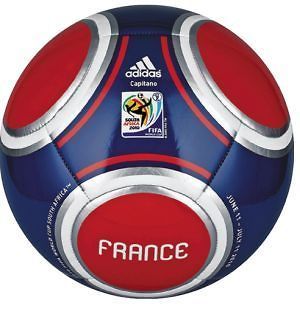 adidas FRANCE EDT WC 2010 Capitano Soccer Ball NEW Size 5