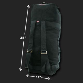military duffle bag black in Clothing, 