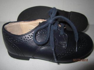 SONNET BY START RITE CHARLES TODDLER YOUTH LACE UP SHOE 9033 NAVY 