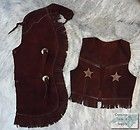 SONS ANARCHY LEATHER VEST HALLOWEEN COSTUME