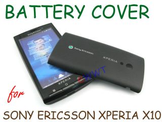 original black battery cover case for sony ericsson x10 xperia