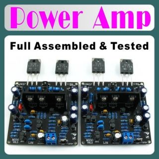 Assembled Stereo MX50 Power Amplifier Board SK2837 SK1186 Best For Amp 