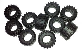   LEGO 10 brand NEW black tire city star wars ninja space monster lego