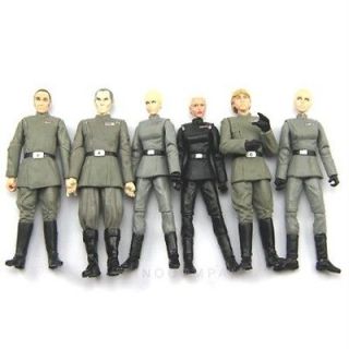 6X Different Star Wars Imperial Officer 3 3/4 Action Figures boys Xmas 