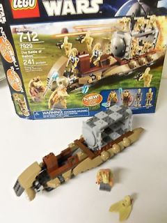 STAR WARS LEGO #7929 THE BATTLE OF NABOO 90% COMPLETE RETIRED OOP NO 