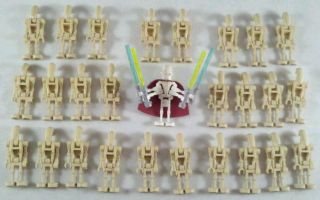 lego star wars minifigures general grievous with lightsabers cape 26