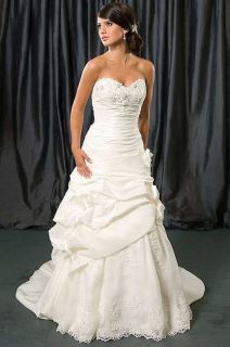 storage elegant sweetheart floor length court white wedding dresses 