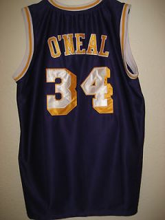 Shaq Oneal Los Angeles LA Lakers Mens jersey size 3XL 56 XXXL NWT