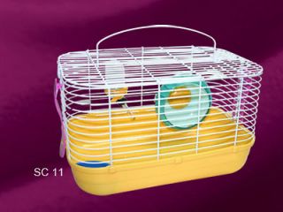 DELIKATE HAMSTER (RODENT/MICE) CAGE 33 x 21 x 18 CM or 13 x 8 x 7 IN 