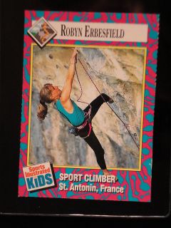 Sports Illustrated for Kids Robyn Erbesfield Sport Climber NRMT A0307