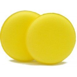 10 x yellow car wax polish foam sponge applicator pads  9 