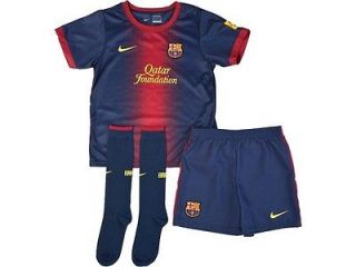   Barcelona Nike little boys kit 2012 2013 kids shirt + shorts + socks