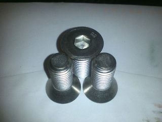   13 X 1 1/4 Stainless Steel flat head allen screw bolt SS 1/2 13 hex