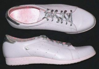 womens adidas stan smith sleek shoes size 8 pink