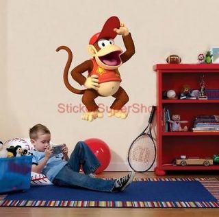   DONKEY KONG Mario Decal Removable WALL STICKER Appliques Video Game