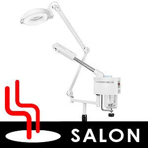 UV Ozone Rolling Facial Steamer Machine Salon Spa with Mag Magnifying 