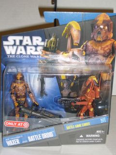 star wars clone wars target exclusive arf trooper waxer battle
