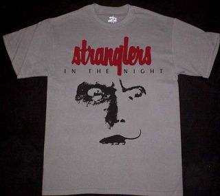 THE STRANGLERS IN THE NIGHT92 PUNK ROCK NEW WAVE NEW CHARCOAL GREY T 