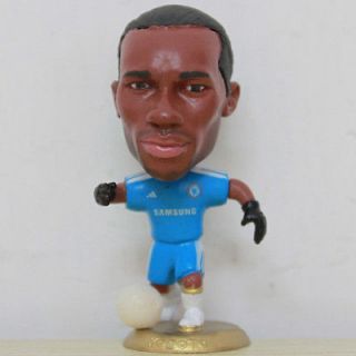 Didier Yves Drogba Figure Toy Souvenir Chelsea Football Sports 
