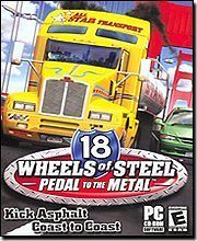 18 wheels of steel pedal to the metal pc new