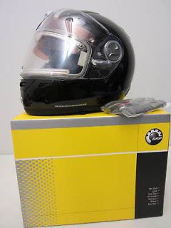 Ski Doo New OE Heated Electric Full Face Helmet Black Small Snowmobile 