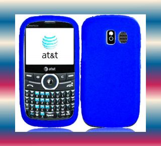 Smooth Silicon Blue Pantech Link P7040p Soft Gel Phone Cover Case Skin