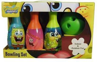 NEW * Nickelodeon Nick Jr Sponge Bob Bowling Set Toy   PRIORITY FREE 