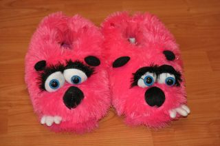 Funky Fish animal slippers bright pink EUR size 36/37 40/41 US SIZE 6 