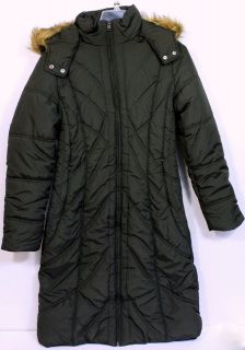 steve madden coat w removable hood black