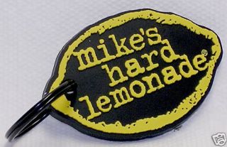 mikes hard lemonade key ring beer bar misc item time